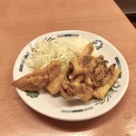 日高屋 - イカ揚げ