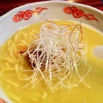 麺酒処 ぶらり - 辛鳥白湯らーめん。