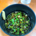 讃岐うどん 上原屋本店 - ザル蕎麦のツユ