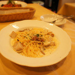 ラ・ポルタ・フェリーチェ - クリームパスタ（ランチ）