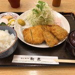 とんかつ和泉 - ミニロース＆ハゼ（19.7）