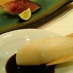 本等鮨 海馬 - 鮨 海馬　 平目昆布〆（200円）