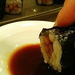 本等鮨 海馬 - 鮨 海馬　山ごぼう巻（300円）