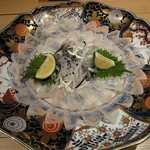 臼杵ふぐ 山田屋 - ふぐ刺し