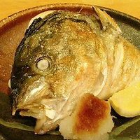 本等鮨 海馬 本店 - 鮨 海馬　 カマ塩焼（900円）