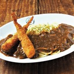 エビフライカレースパ