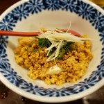 鳥田中 - 丹波地鶏のそぼろと自家製豆腐