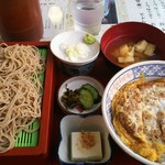 橋本家 - カツ丼・もりそば 1000円