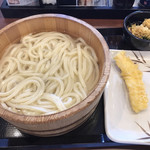 Marugame Seimen - 釜揚(大)といか天