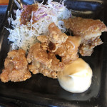 和食れすとらん天狗 - 唐揚げアップ