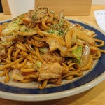 黒石や - 黒石焼きそば大盛り　650円
