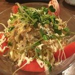 ぢょいふる - むねポン酢サラダ（￥600）