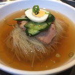 一龍 - 自家製手打ち冷麺（中）（￥990）