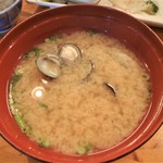 くつろぎ亭ひこべえ  - 〆のシジミ汁