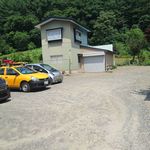 山口食堂 - 駐車場は結構広め