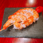 くいものやBAR - 海老のブロチェータ 490円