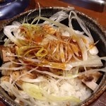 横浜家 - セットのネギチャーシュー丼