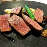 PRIMO - アンガス牛ロースのタッリアータ　タスマニア産粒マスタード（2019.7）