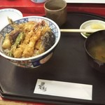 天ぷら　若杉 - 天丼。
      