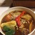 ガネー舎 - 料理写真:野菜とチキンのスープカリィ