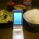 びっくり焼き亭 - びっくり焼きランチ≪2012年1月21日11:30撮影≫