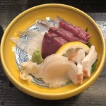 土井親方のこだわり料理 縁 - 晩酌セットの刺身