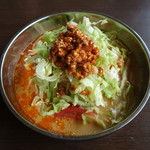盛龍 - 冷やし担担麺(750円くらい)