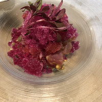 レ・ピコロ - かつおのタルタルとしそのグラニテ