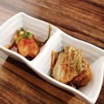 SATOブリアン - キムチ盛り(キムチ・カクテキ)