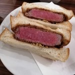 SATOブリアン さんごう - シャトーブリアンのブリカツサンド