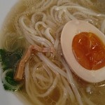 ジャンクストーリー - ●ﾗｰﾒﾝ 塩のｷﾗﾒｷ(冷)1000＋ﾄｯﾋﾟﾝｸﾞ半熟味玉 120 =1,120円 2019年08月