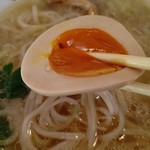 ジャンクストーリー - ●ﾗｰﾒﾝ 塩のｷﾗﾒｷ(冷)1000＋ﾄｯﾋﾟﾝｸﾞ半熟味玉 120 =1,120円 2019年08月