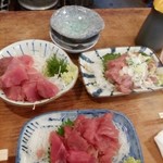 魚三酒場 - まぐろぶつ、ねぎとろ、なかおち