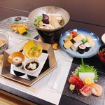 Fumoto - 前菜から始まり全部で7品になります。お食事はお鮨で会社関係でよく使われているコース料理です。 (※季節によって料理内容は変わります。)