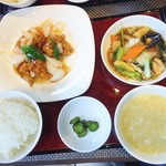 中国料理 青冥 - 酢豚定食‼️*.ﾟ+ヽ(○･▽･○)ﾉﾞ +.ﾟ*