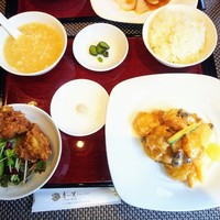 中国料理 青冥 祇園店 - 海老マヨ定食‼️(＾◇＾)