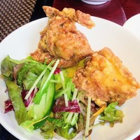 中国料理 青冥 祇園店 - 唐揚げ(*ﾟ∀ﾟ人ﾟ∀ﾟ*)♪