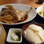 魚感うえさき - 煮魚定食（勘八）