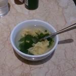 Hakujuuji - セットのスープ