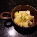 カルパッチョ - 桃の冷製パスタ