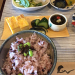 Washoku Kafe En - 紫宝米のご飯