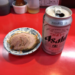 千里眼 - 缶ビール 250円