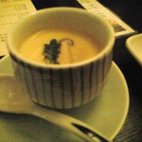 隠れ房 川崎店 - お通し（茶碗蒸し）