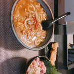 港町食堂 - カレーうどんセット