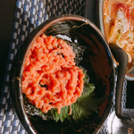 港町食堂 - 明太子丼 ごはん少なめ