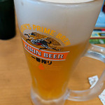 なか卯 - 生ビール 280円