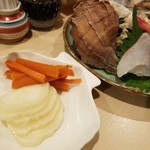 出羽鮨 - 箸休め。