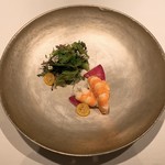 AKI NAGAO - 和歌山 熊海老－海洋深層水のミネラルとバイマックルの香り