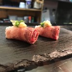 立ち寿司 杉尾 - クジラさえずり（300円）