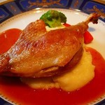 duck meat confit